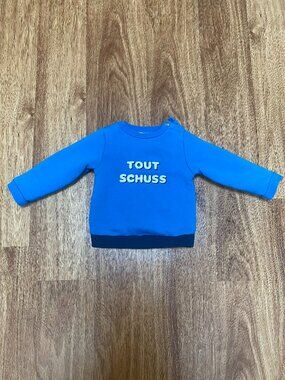 Jacadi Fleece Lined Sweat Shirt 24M